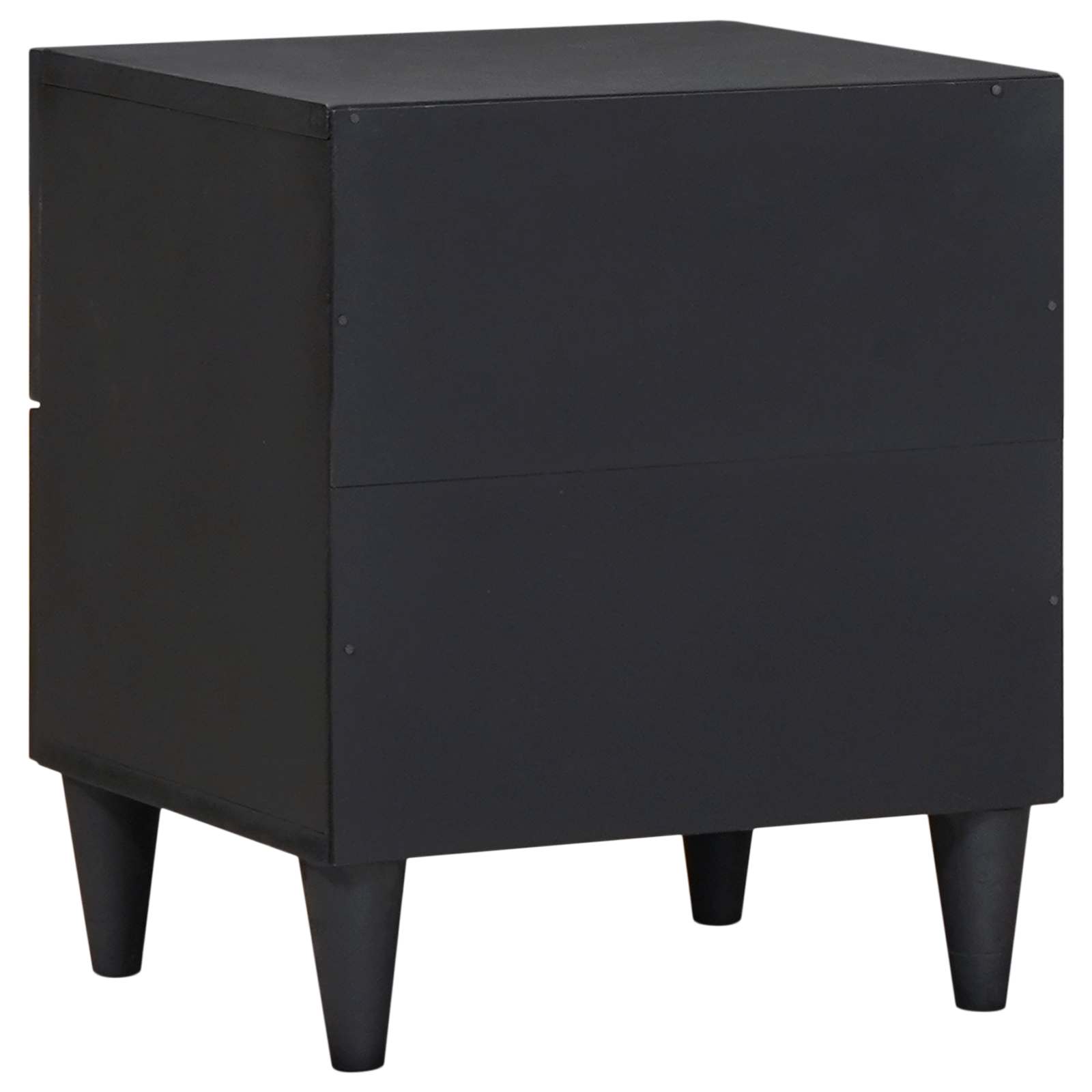Nachttisch Braun 40 x 33,5 x 46 cm Massivholz Mango
