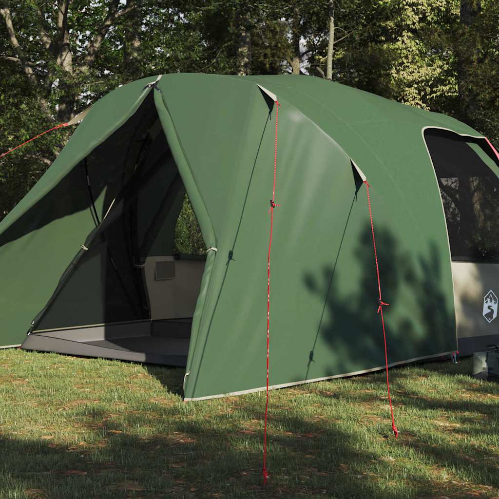 Dome Zelt für 4 Personen mit Dach Grün 455 x 252 x 178 cm