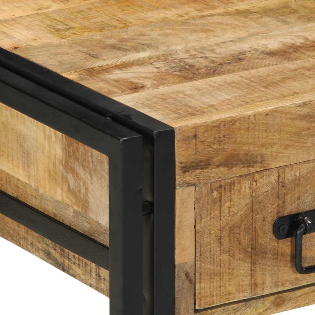 Nachttisch 40 x 35 x 50 cm Massives upgecyceltes Holz