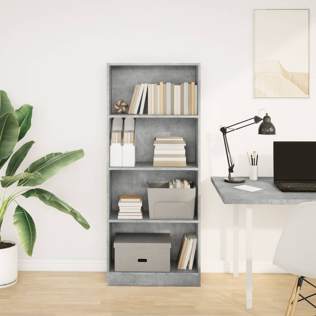 Bücherregal Weiß 40x24x75 cm Holzwerkstoff