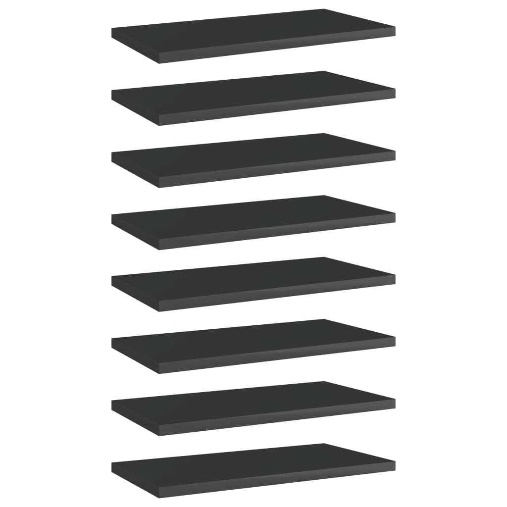 Bücherregal-Bretter 4 Stk. Weiß 40x10x1,5 cm Holzwerkstoff