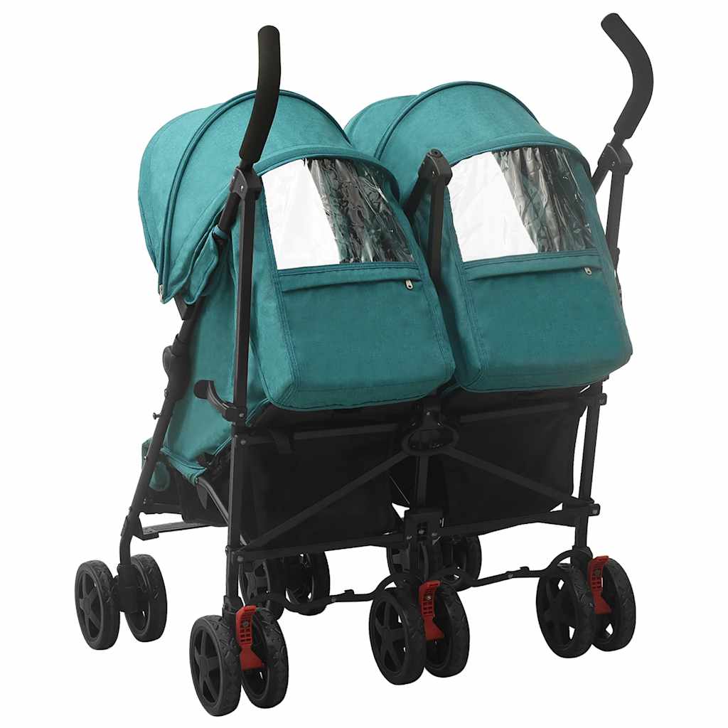 Geschwisterwagen Anthrazit Stahl