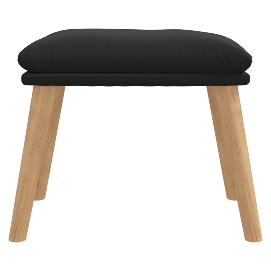 Fußhocker Hellgrau 45x29,5x35 cm Samt