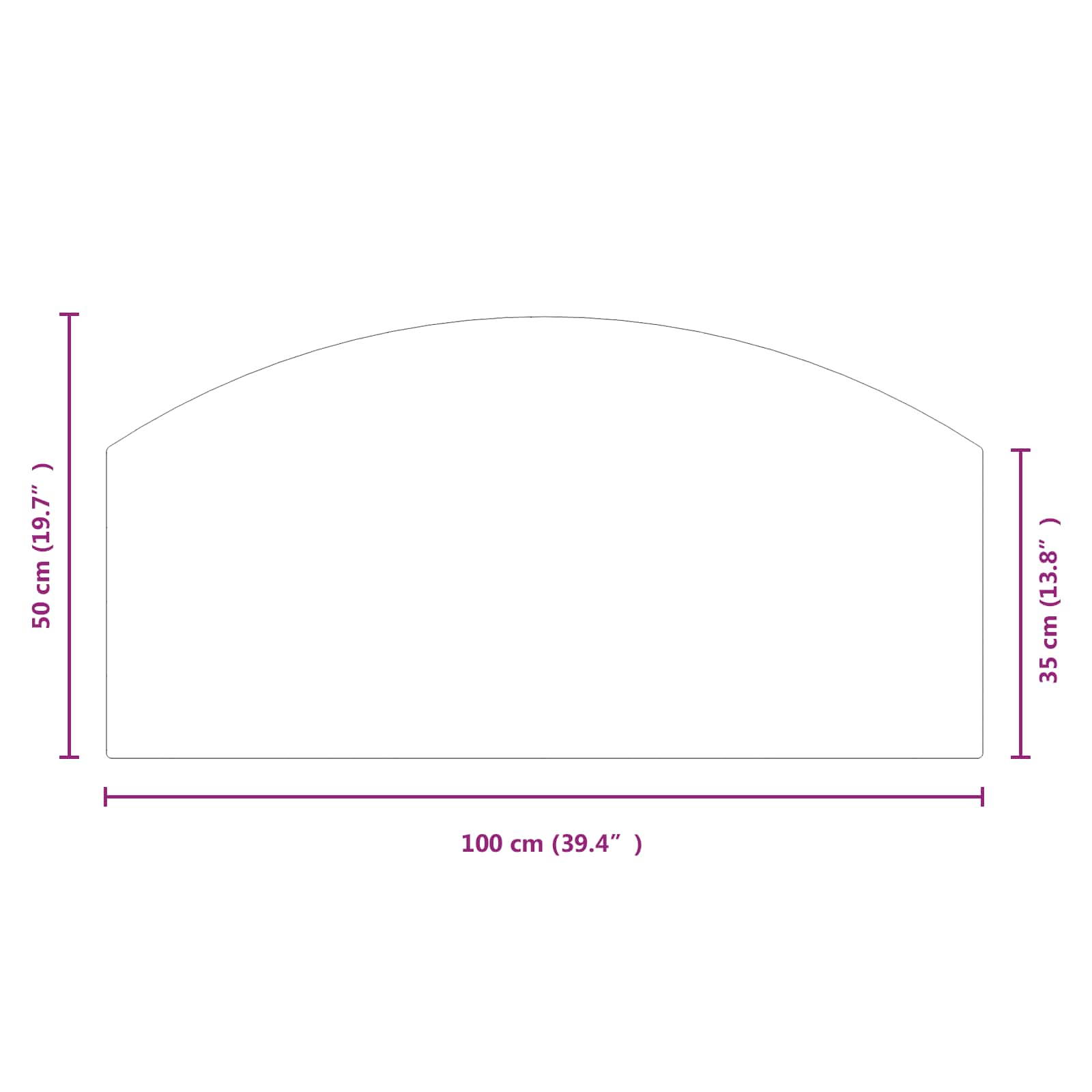 Feuerstelle Glasplatte Transparent 80 x 50 cm Glas