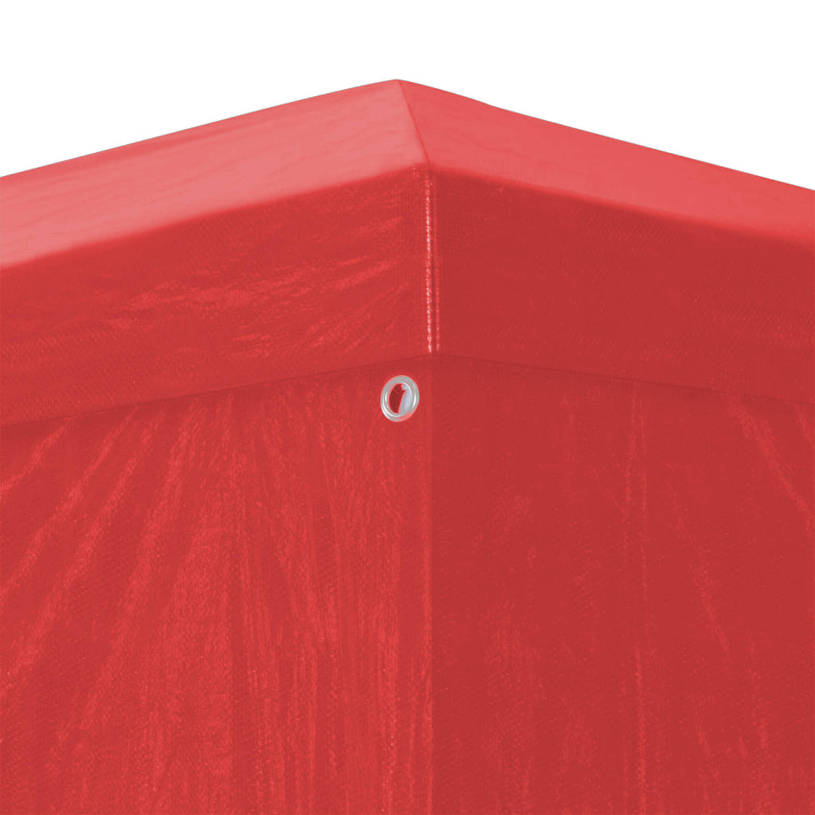 Party-Zelt 400 x 300 x 255 cm Rot PE und Stahl