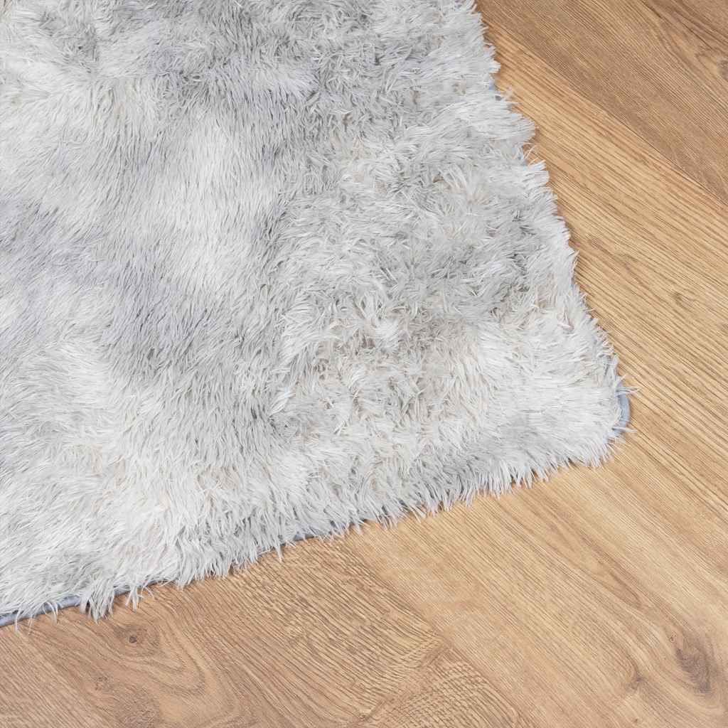 Teppich Shaggy Hochflor NAVARRA Beige 60x100 cm Polyester