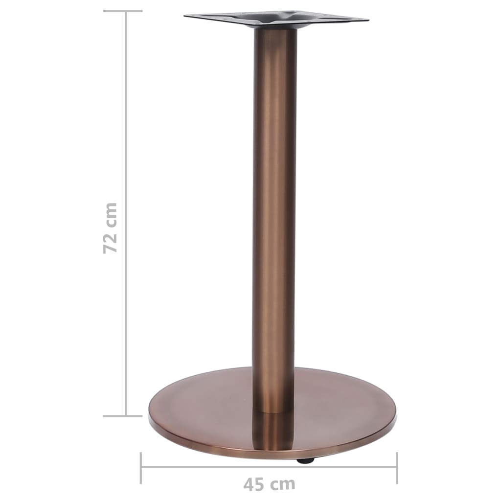 Bistrotisch-Gestell Schwarz 41x41x72 cm Gusseisen