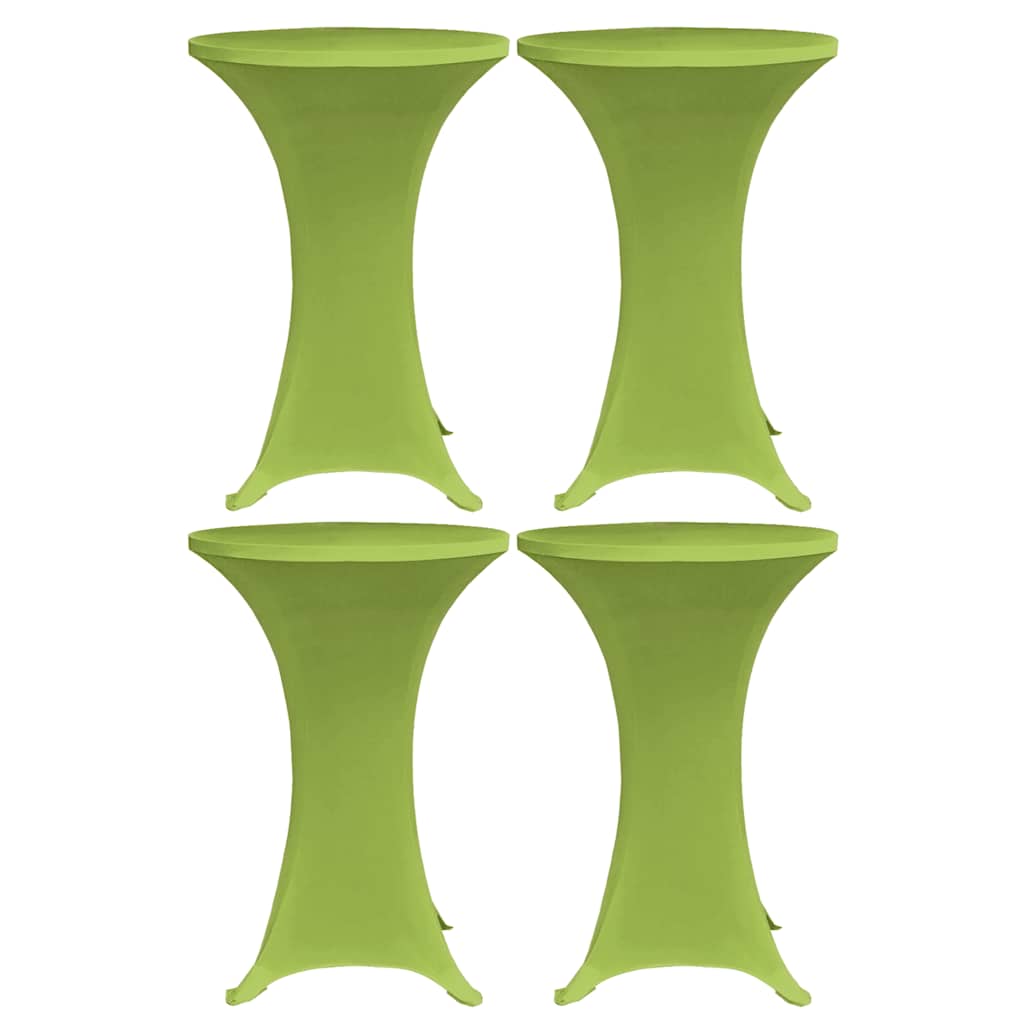 Tischhusse Stretchhusse 2 Stk 70 cm Anthrazit