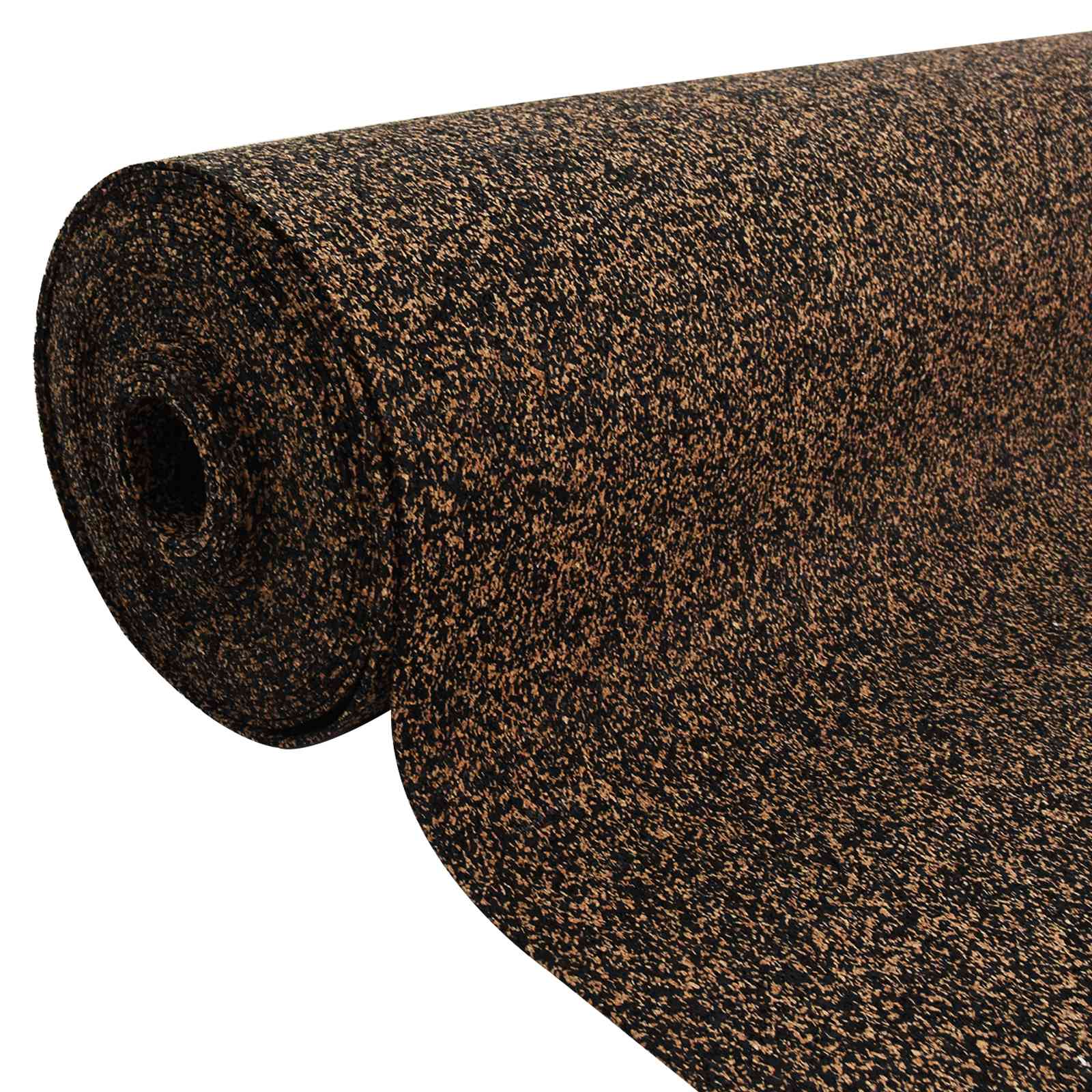 Korkrolle Braun 200 x 100 cm Kork und Gummi