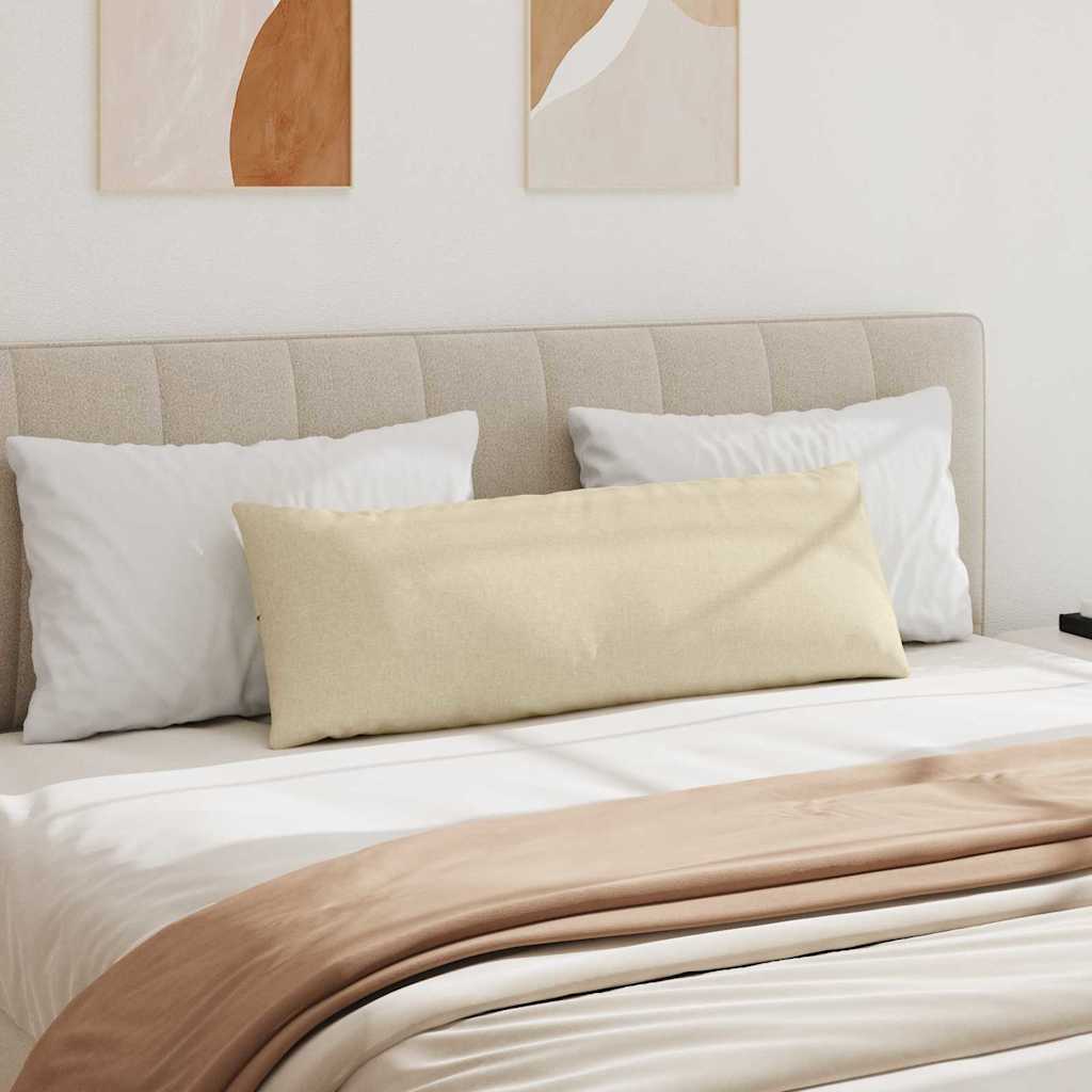 Sofakissen 2 pcs Hellgrau 50 x 30 cm Stoff