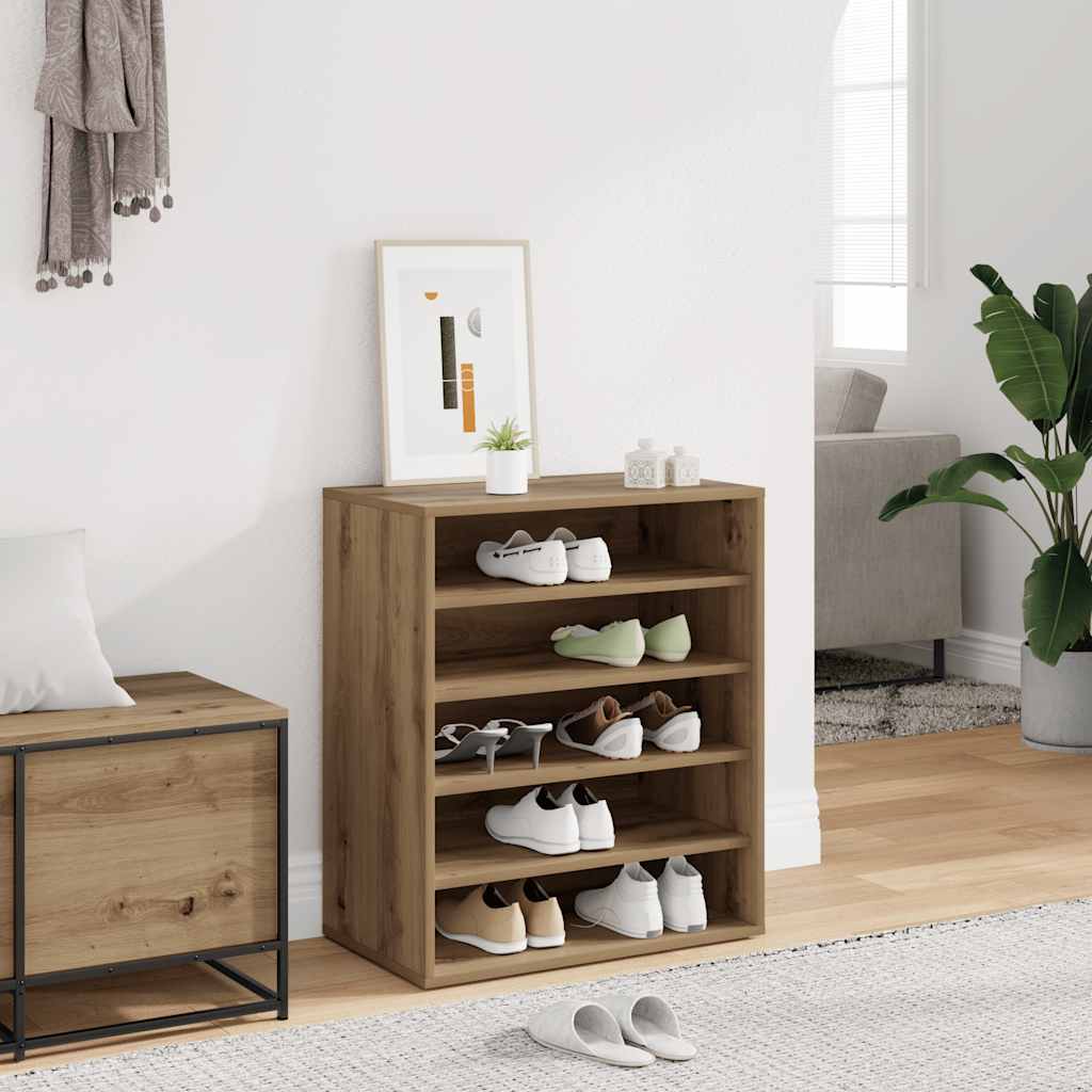 Schuhschrank Weiß 60x35x70 cm Holzwerkstoff
