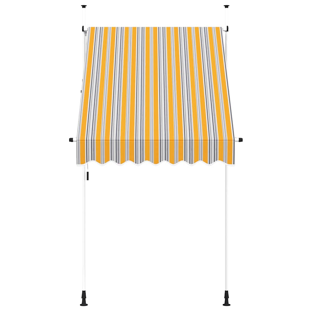 Einziehbare Markise Handbetrieben 150 cm Anthrazit
