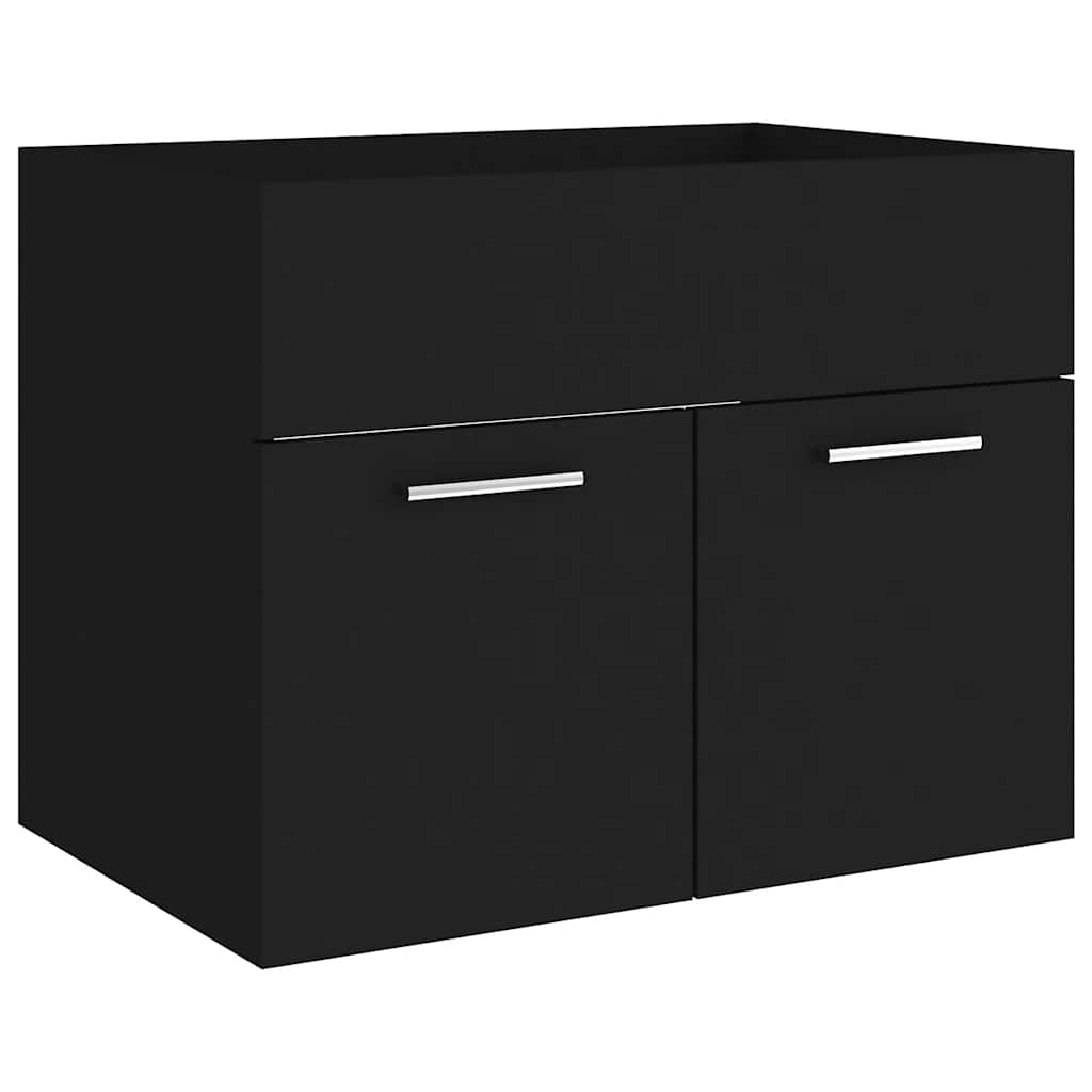 2-tlg. Badmöbel-Set Weiß Holzwerkstoff