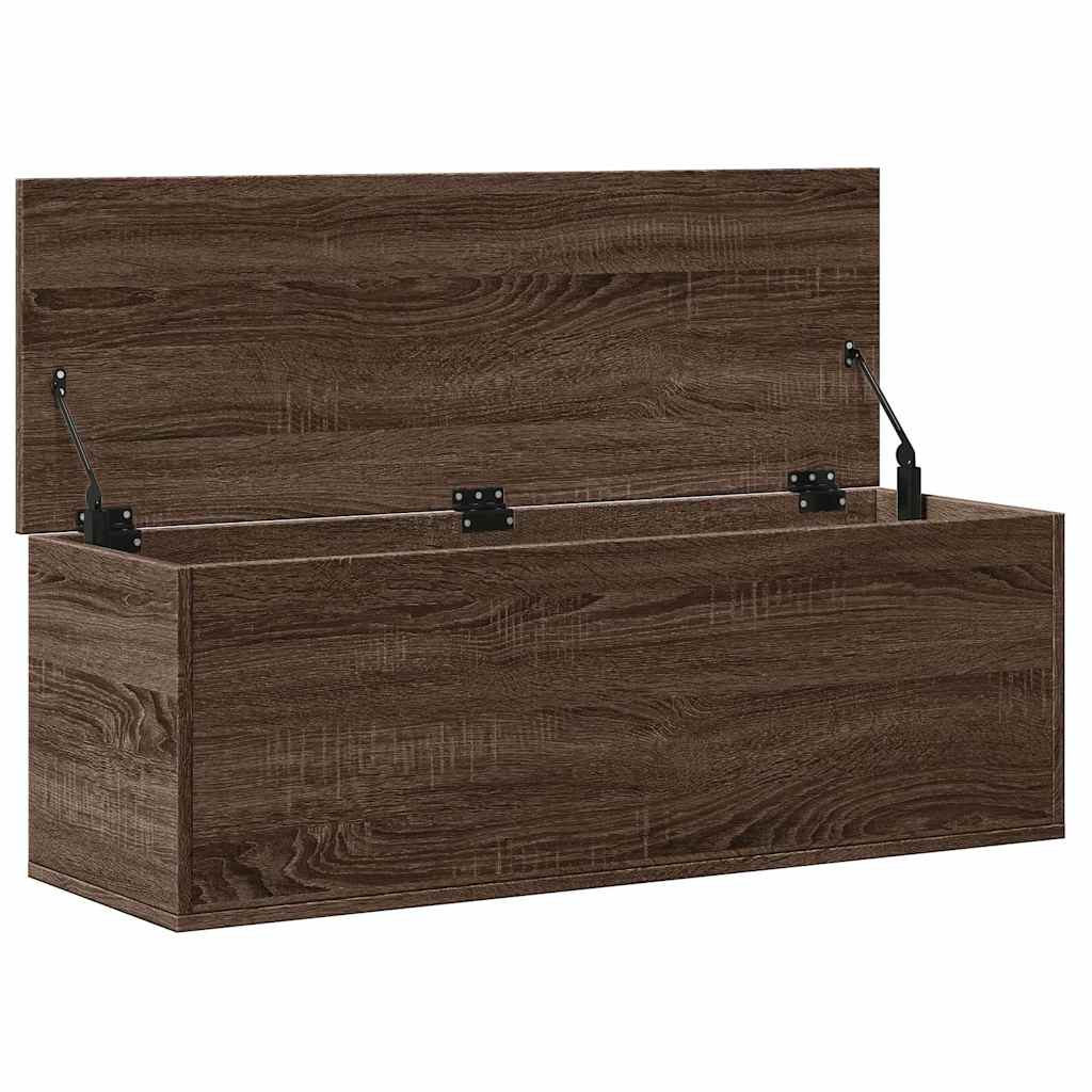 Aufbewahrungstruhe Weiß 84x42x46 cm Holzwerkstoff