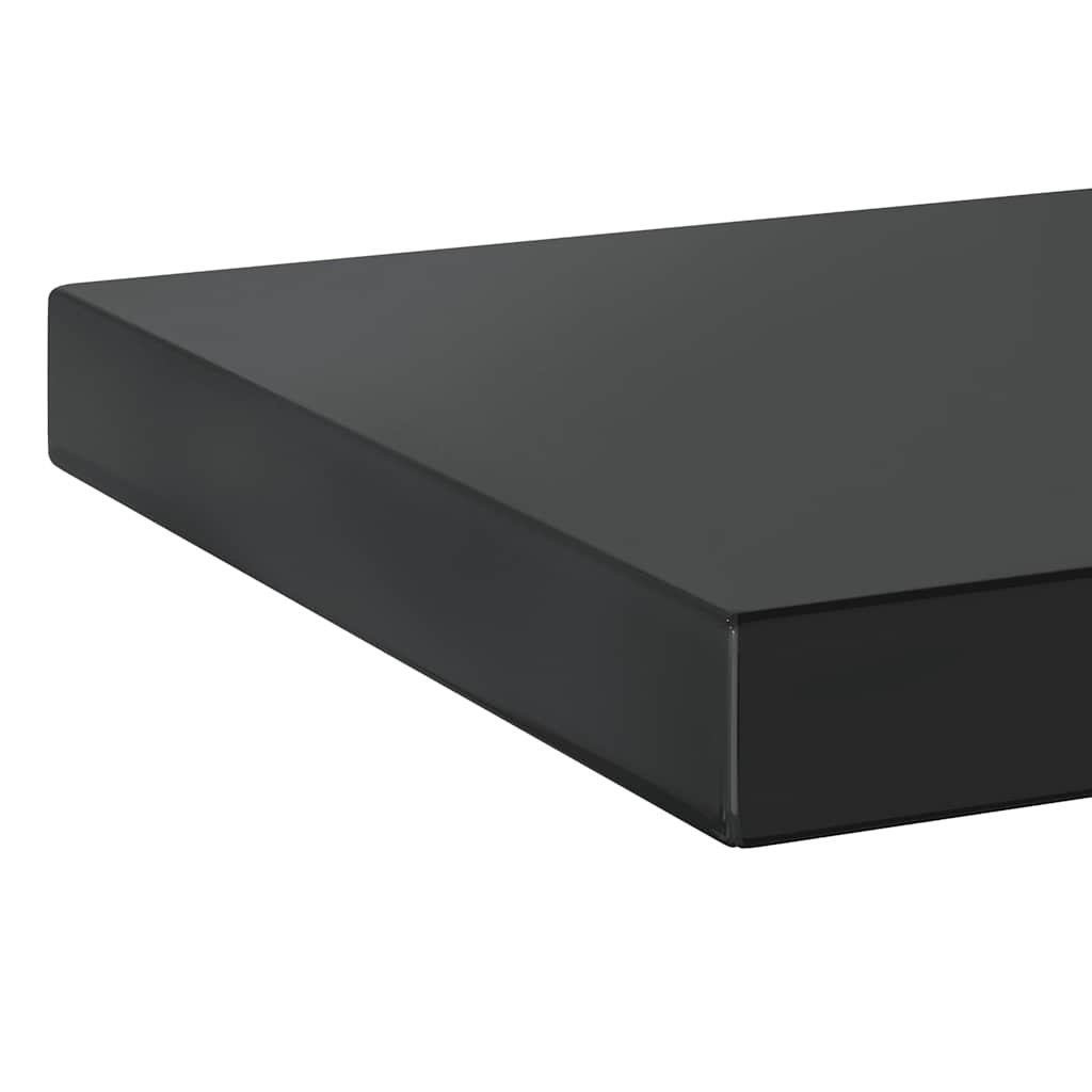 Wandregale 2 Stk. 100x40 cm Silbern Edelstahl