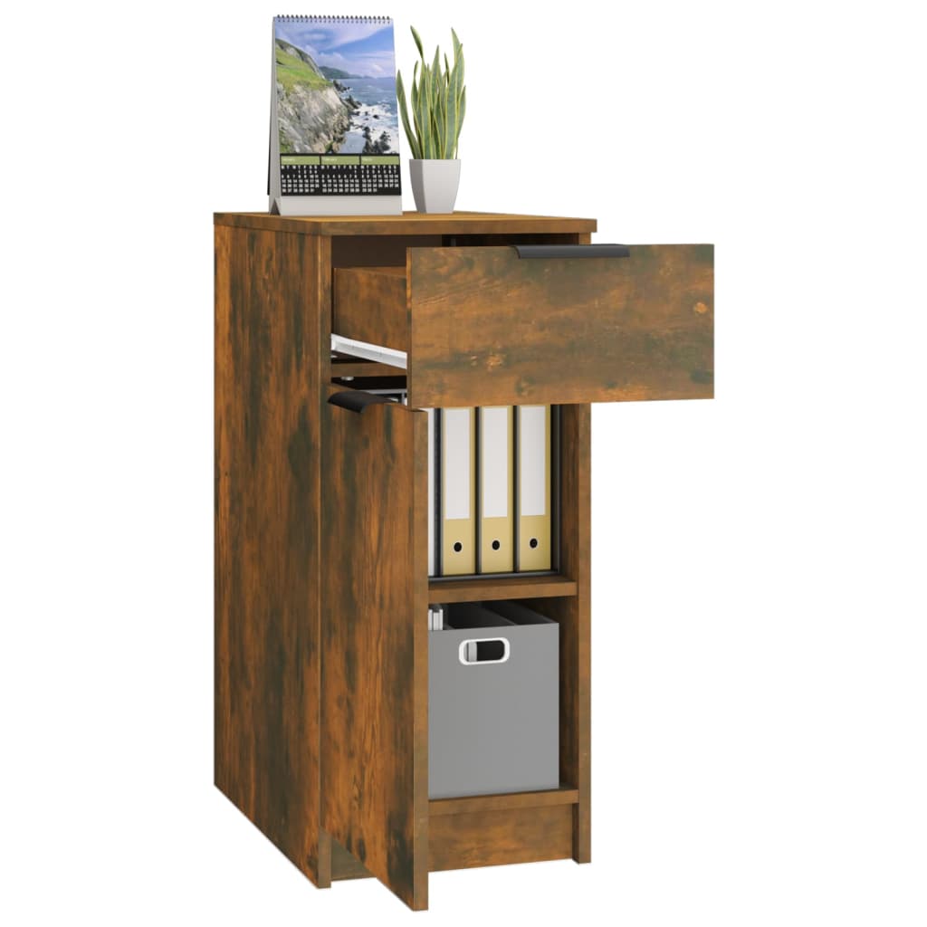 Büroschrank Weiß 33,5x50x75 cm Holzwerkstoff