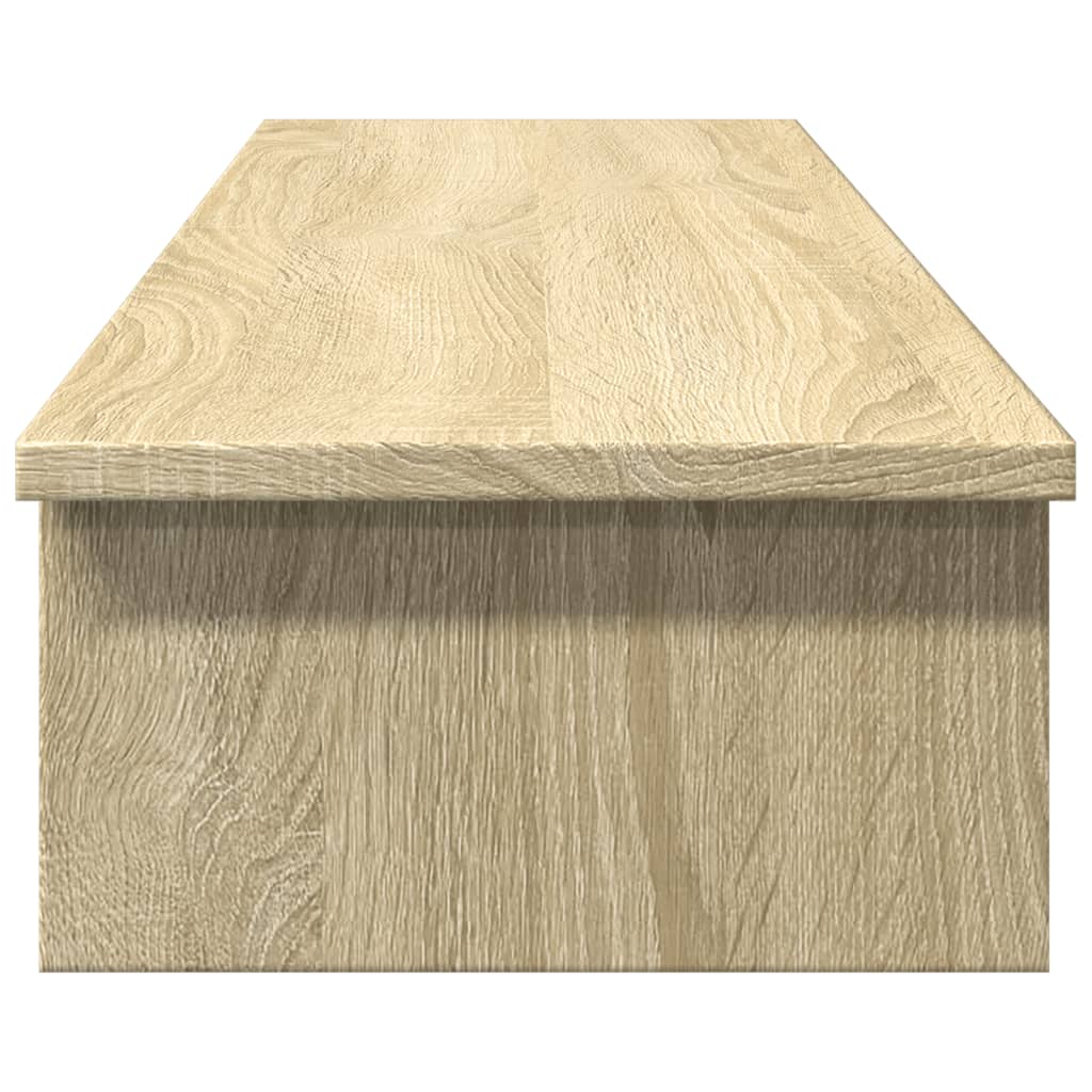 Monitor Halterung Schwarze Eiche 100 x 27 x 15 cm Holzwerkstoff