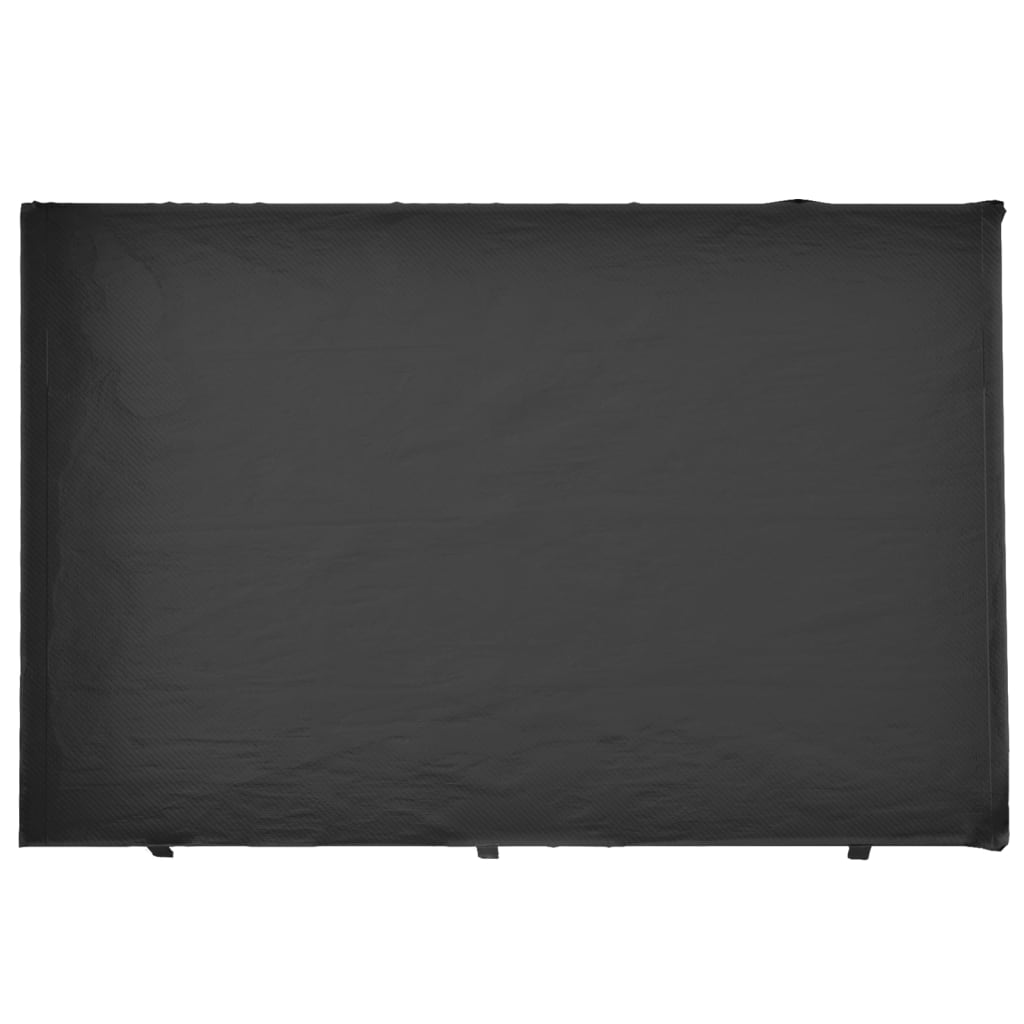 Hollywoodschaukel-Abdeckungen 2 Stk. 10 Ösen 255x145x170 cm