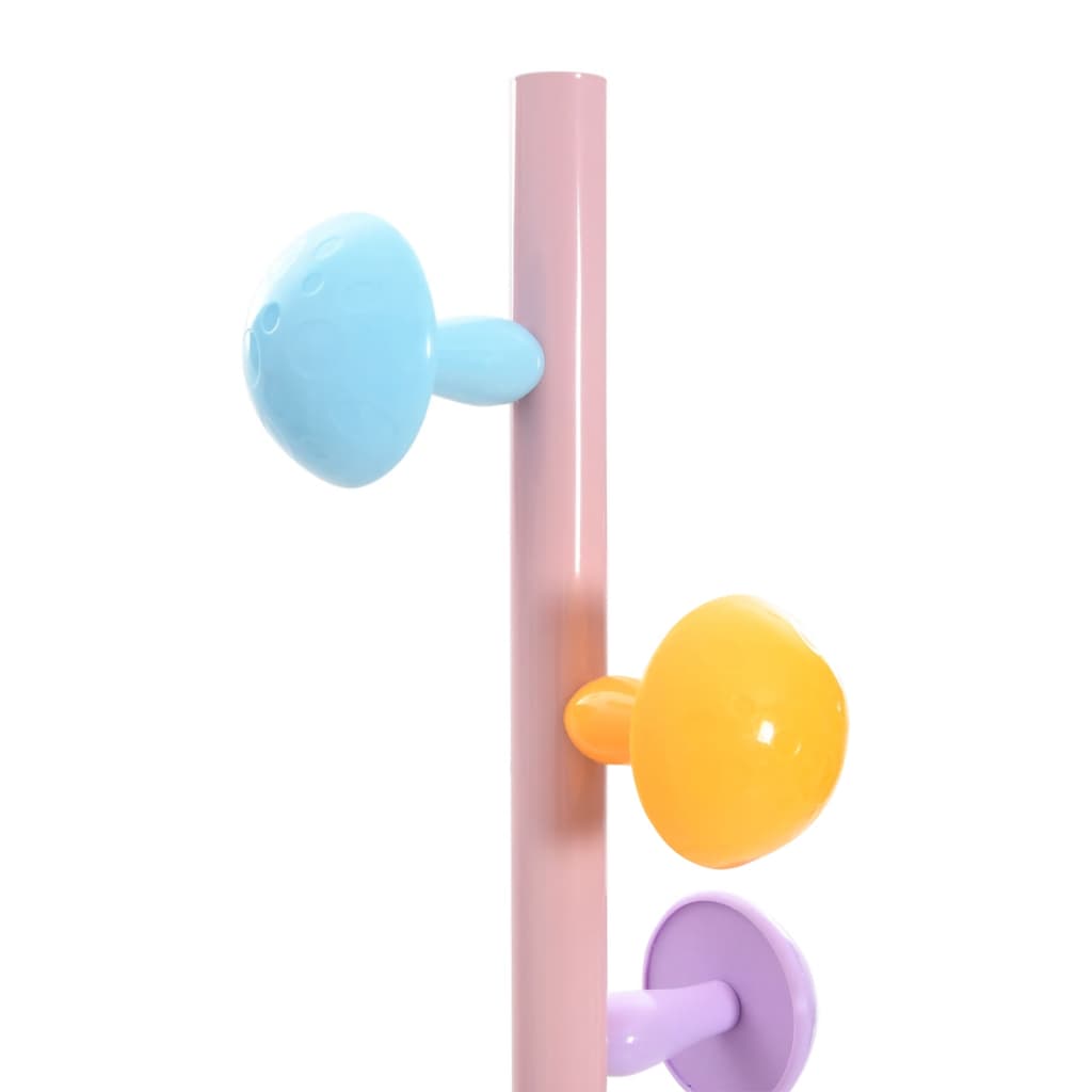 Garderobenständer Weiß 172 cm Pulverbeschichtetes Eisen
