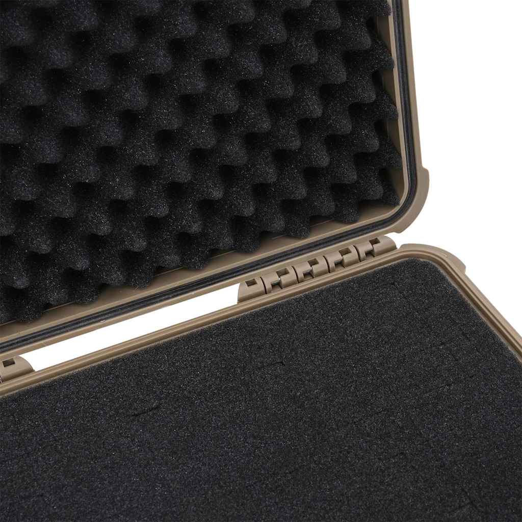 Koffer für Flugreise Tragbar Schwarz 46,5x21,5x17,5 cm PP