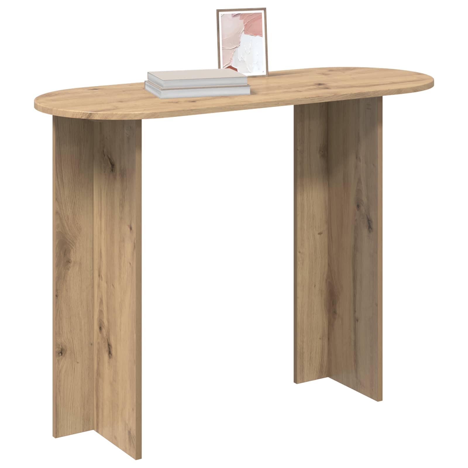 Konsolentisch Weiß 100 x 39,5 x 75 cm Holzwerkstoff