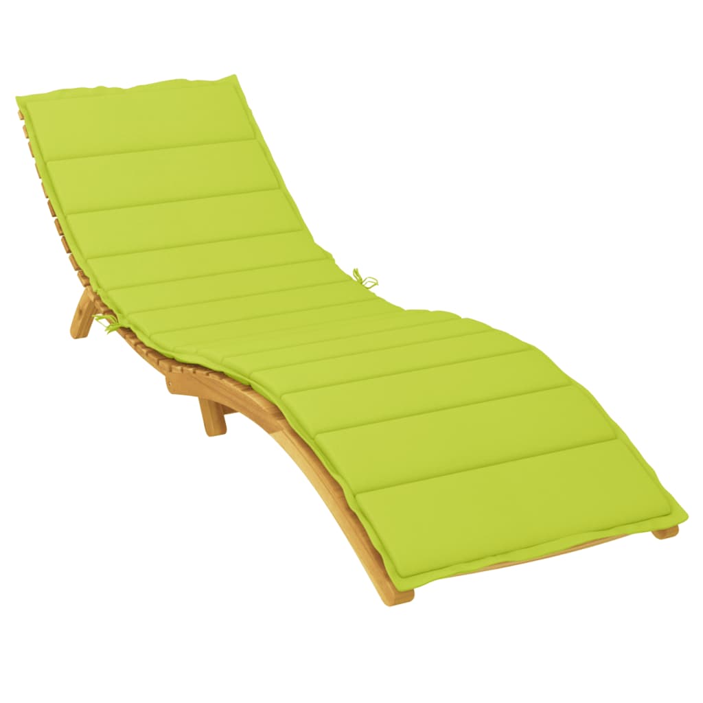 Liege-Kissen Blatt Blattmuster 200 x 70 x 3 cm Oxford-Stoff