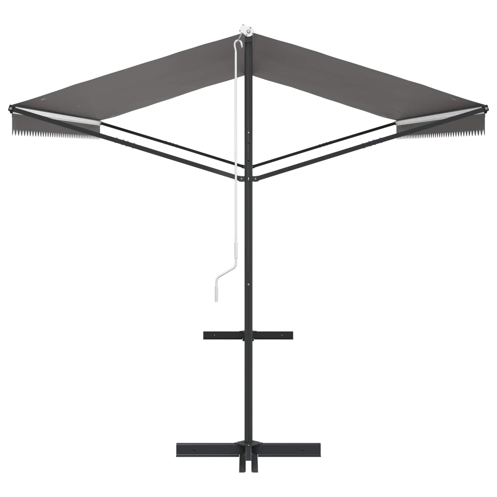Freistehende Markise 400x300 cm Anthrazit