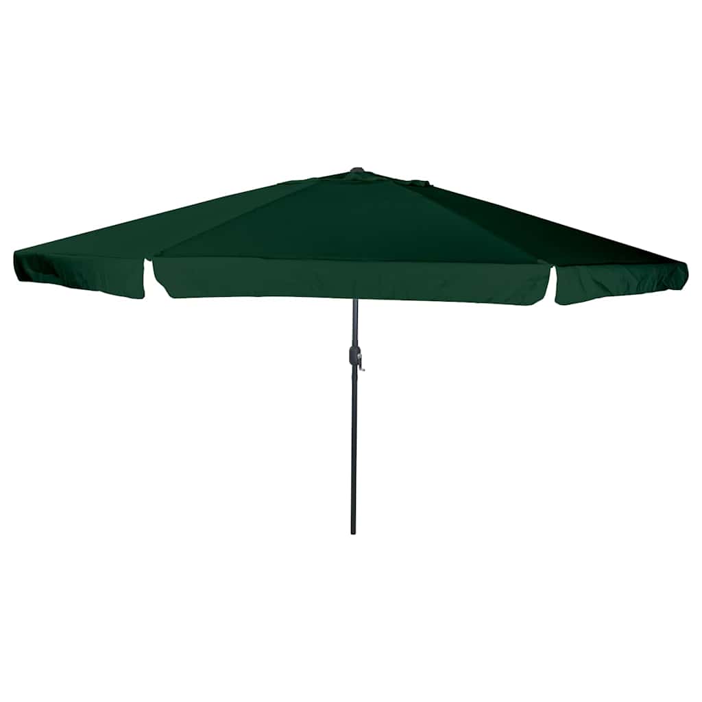 Garten-Sonnenschirm Sand 394 x 394 x 248 cm Polyester und Stahl