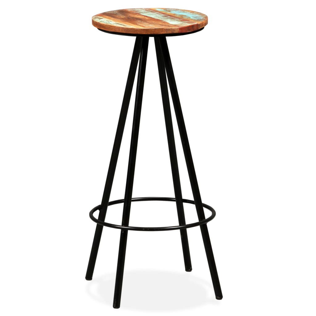 3-tlg. Bar-Set Massivholz Akazie und Altholz