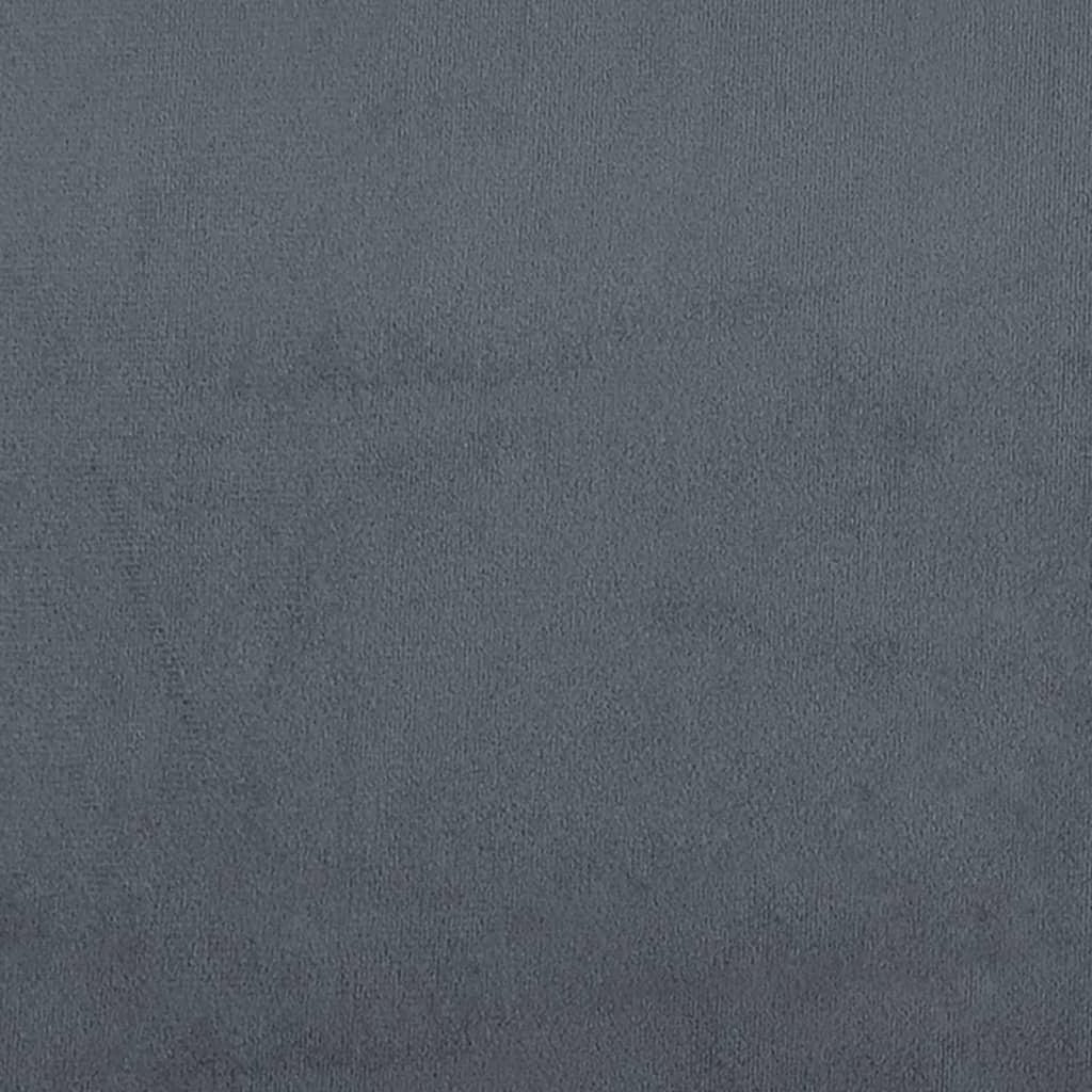 Fußhocker Blau 77x55x31 cm Samt