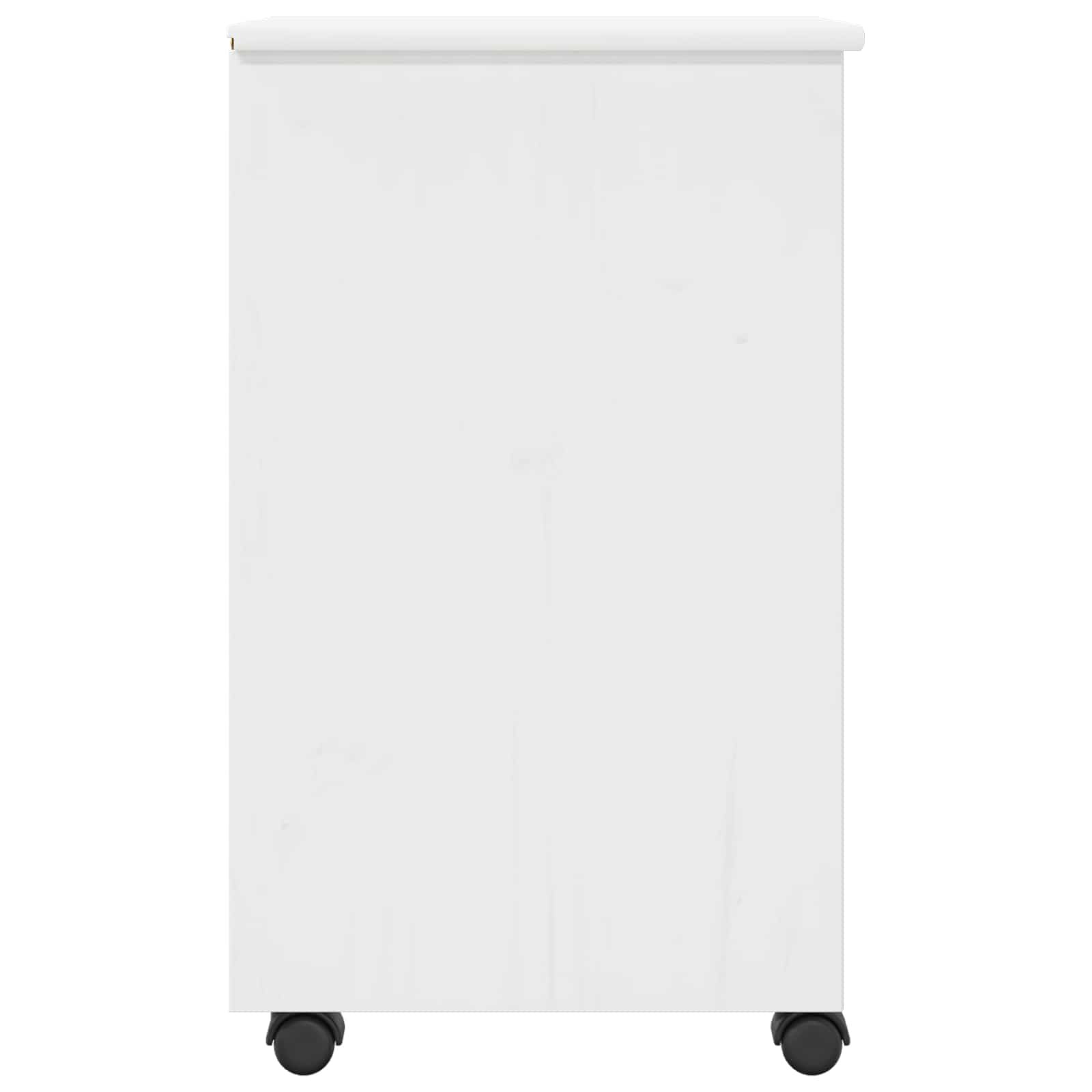 Rollschrank Honigbraun 34 x 39 x 65,5 cm Massives Kiefernholz