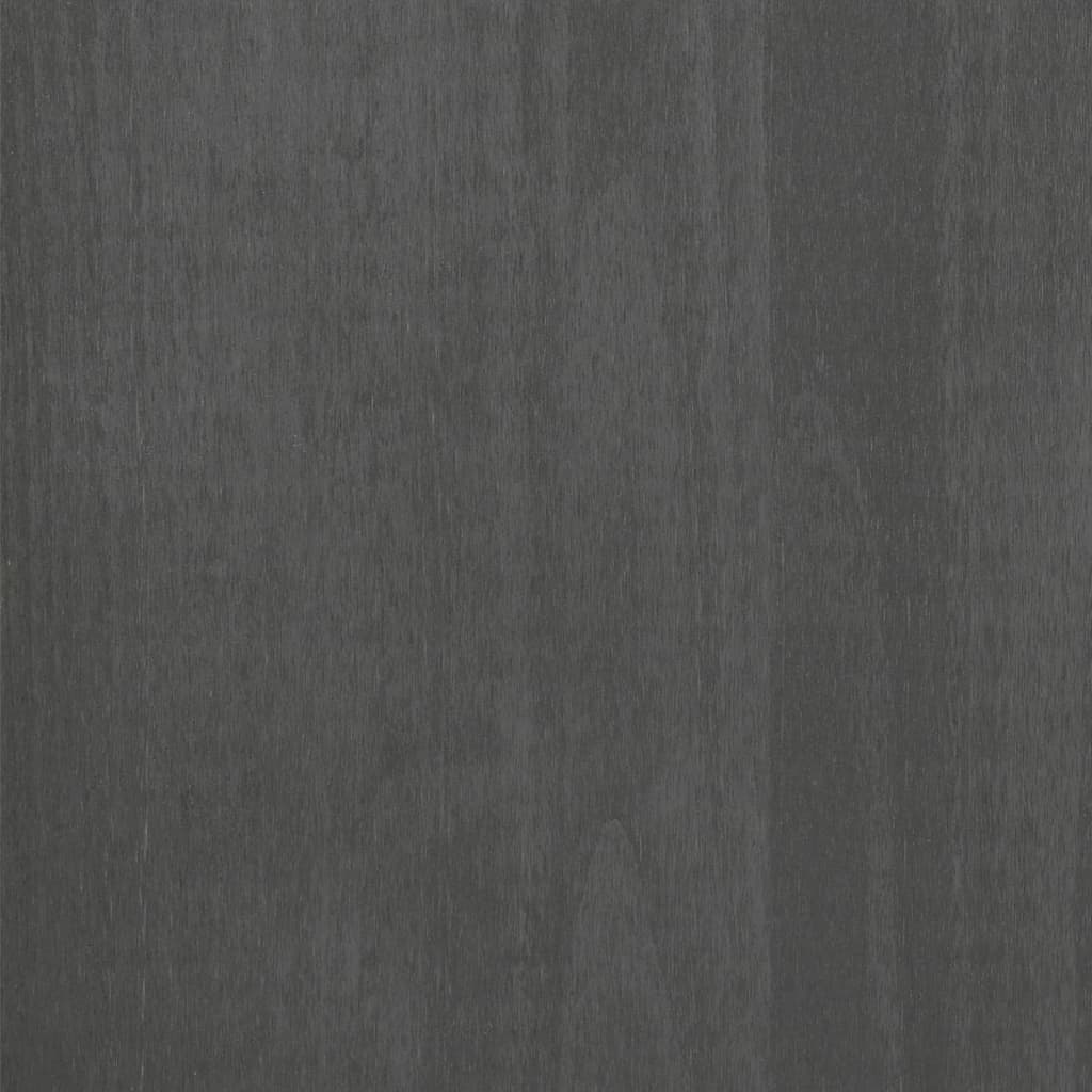 Highboard HAMAR Honigbraun 60x35x180 cm Massivholz Kiefer