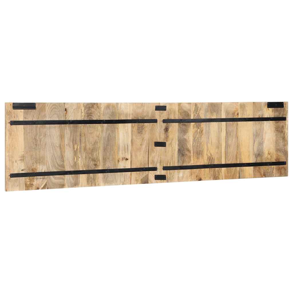 Kopfteil Mehrfarbig 160 cm Massivholz Altholz