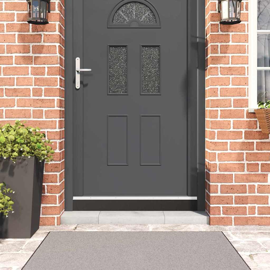 Aufsteck Türbürstendichtungen 2 pcs Braun 100 cm