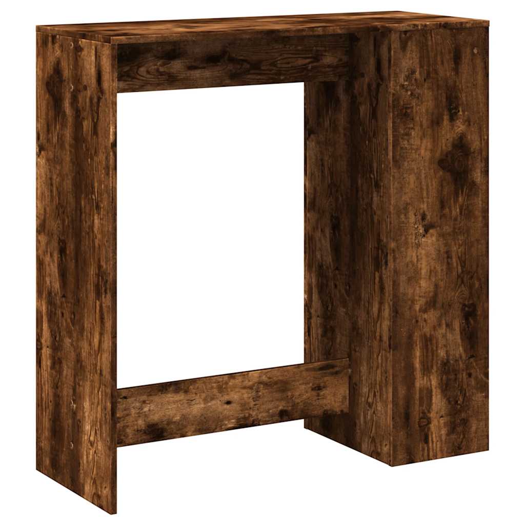 Bartisch Schwarz Eichen-Optik 101 x 40 x 103,5 cm Holzwerkstoff