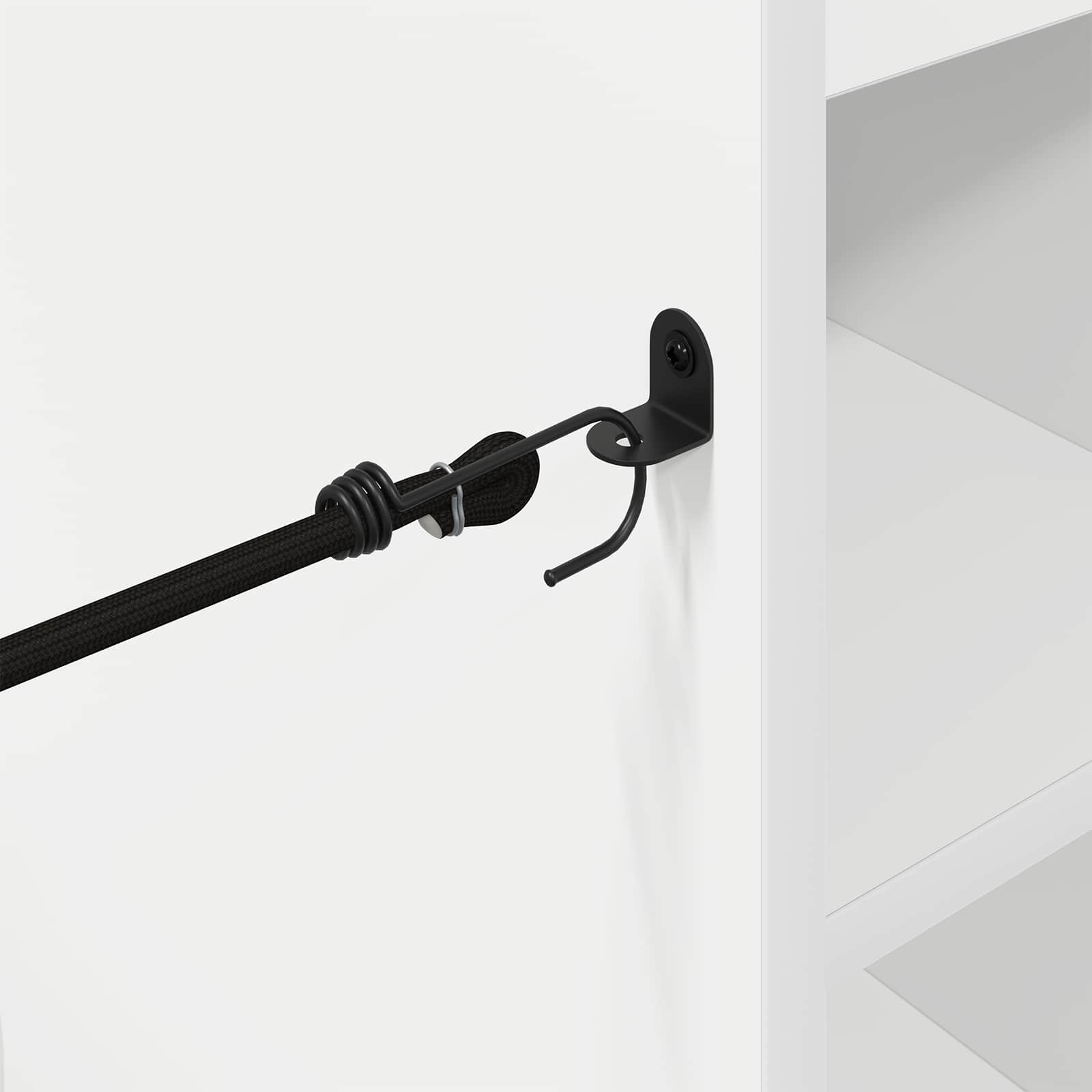 Golf Schrank Mit Rad Uni Weiß 65 x 45 x 98 cm