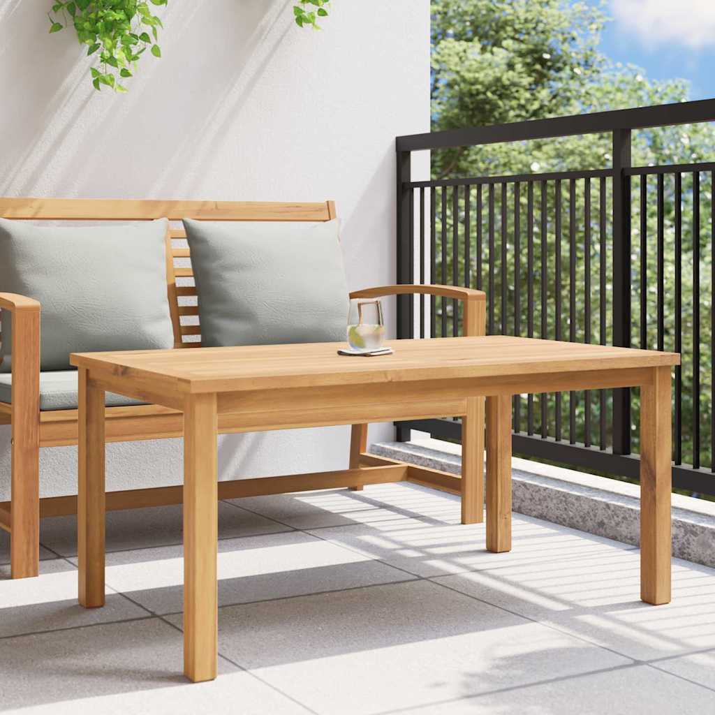 Couchtisch Braun 45 x 45 x 36 cm Massivholz Teak