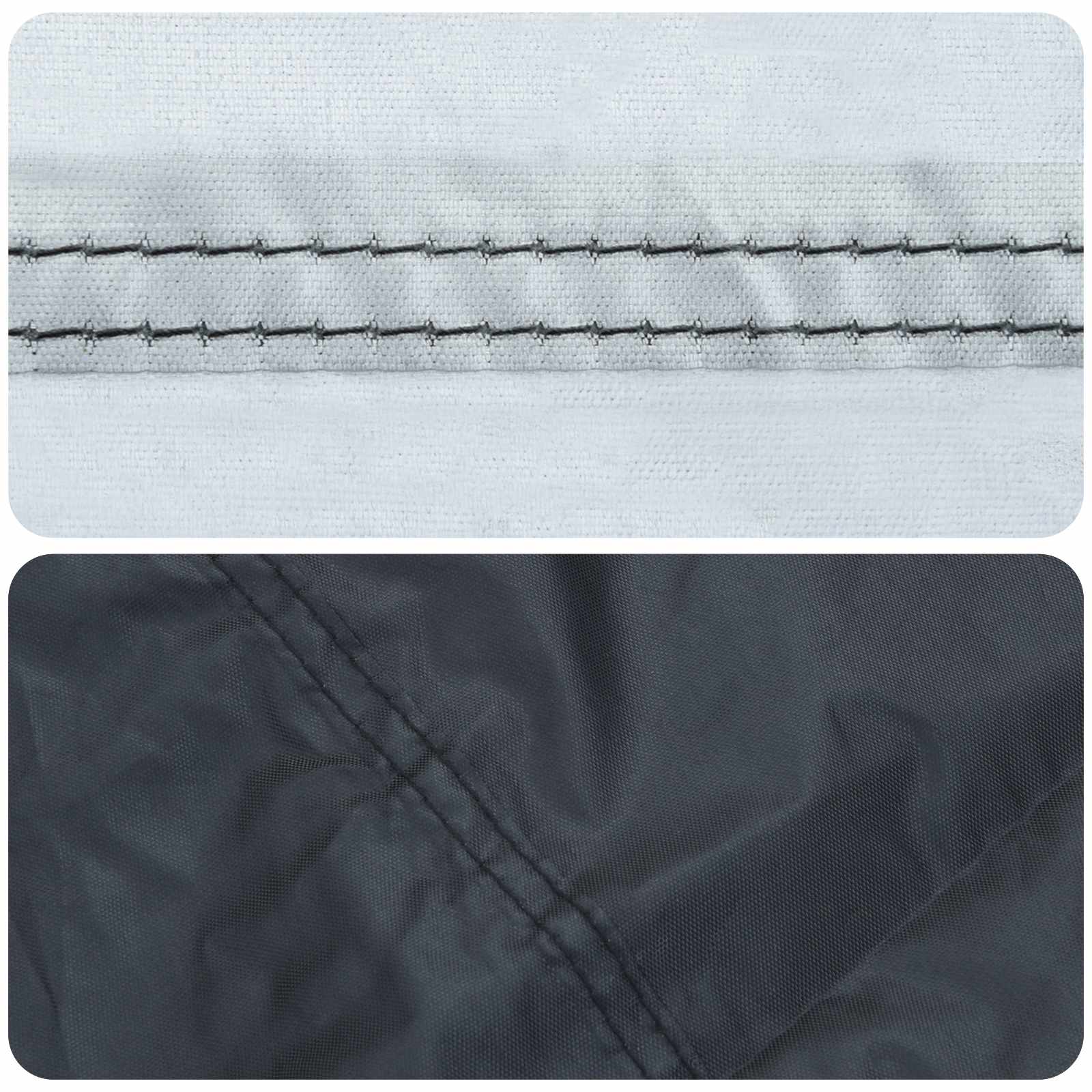 Möbelbezug Schwarz 102 x 102 x 71 cm 210D Oxford Stoff