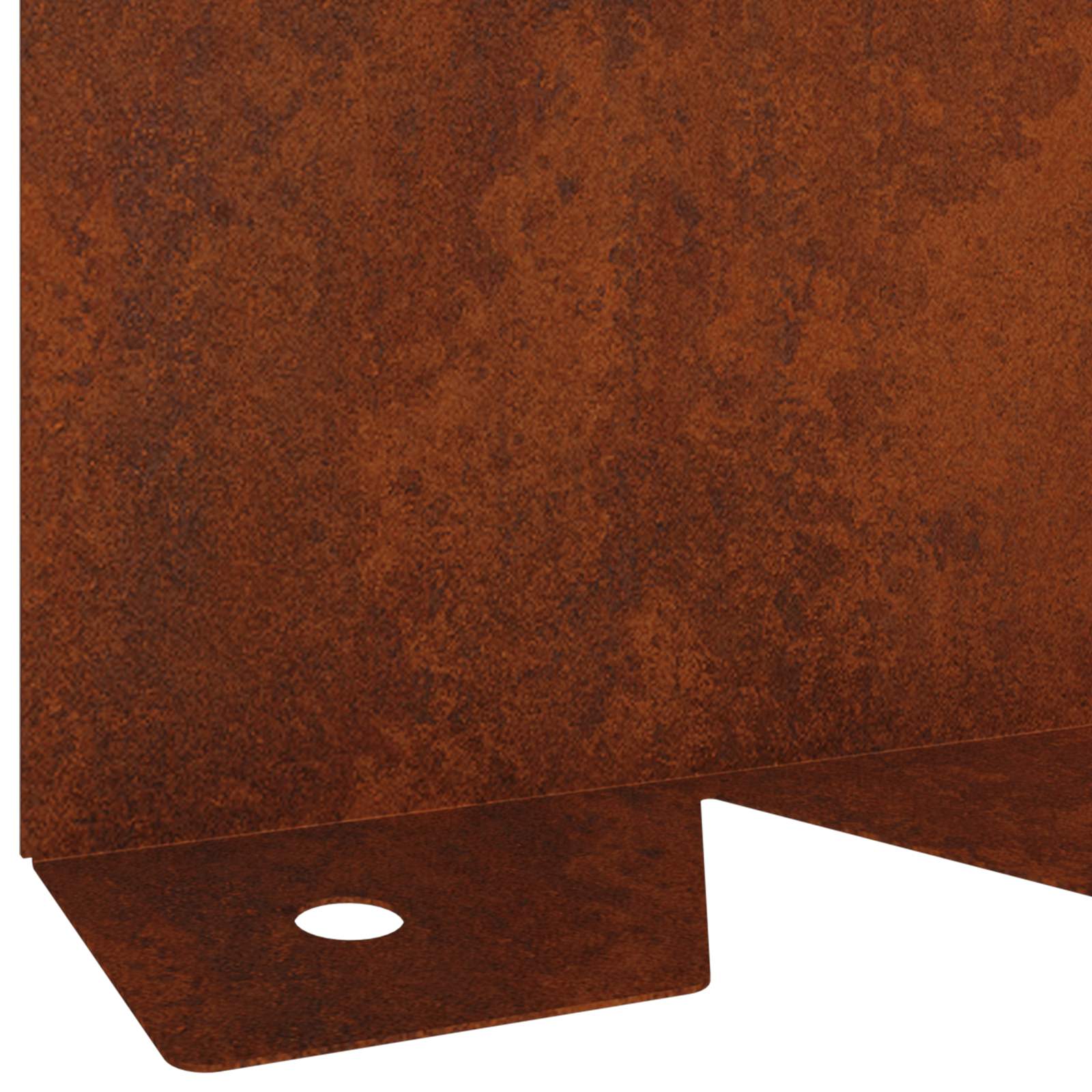 Raseneinfassung 10 pcs 102 x 4 x 4 cm Stahl Schwarz