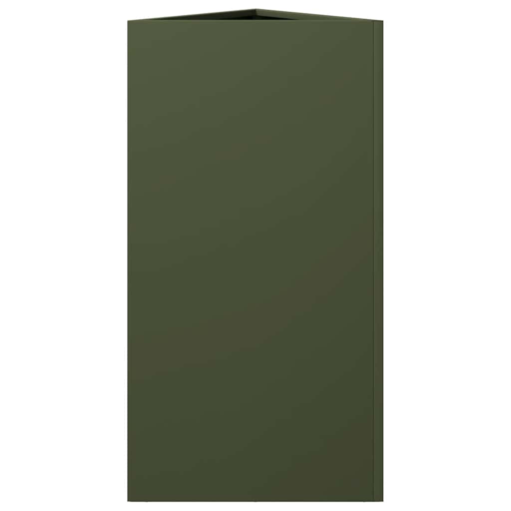 Pflanzkübel 30x26x75 cm Cortenstahl
