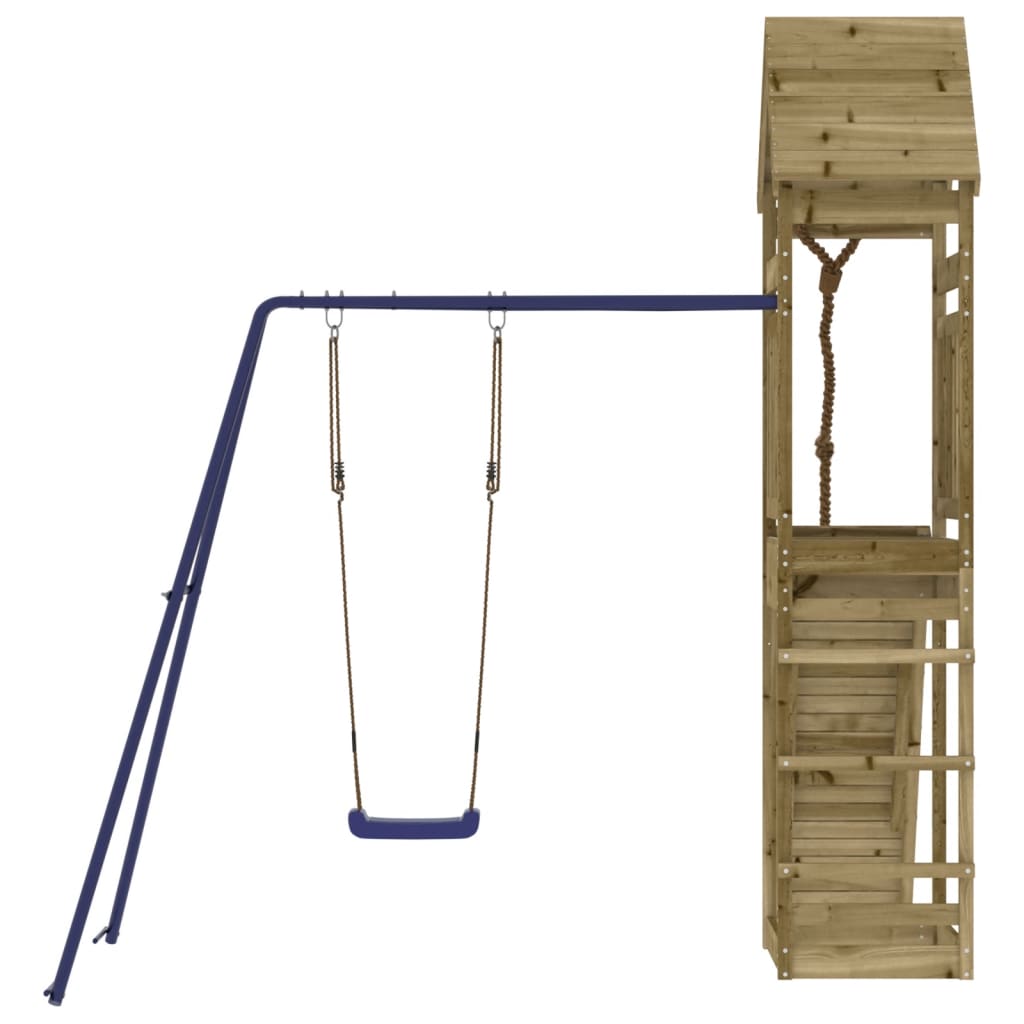 Spielturm Massivholz Kiefer