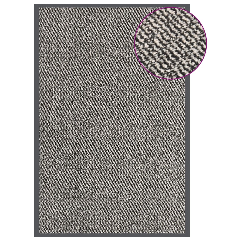 Schmutzfangmatte Rechteckig Getuftet 40x60 cm Anthrazit