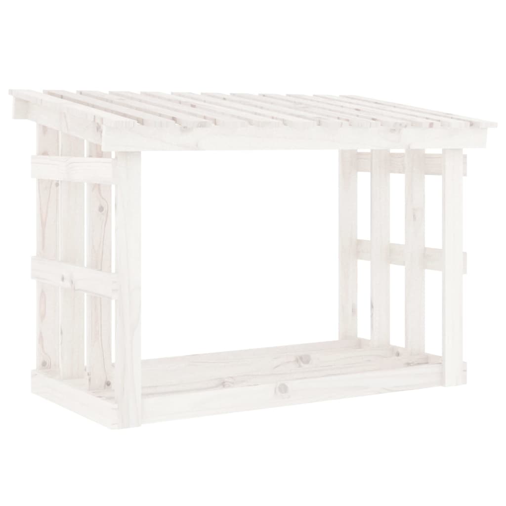 Kaminholzregal 108x64,5x109 cm Massivholz Kiefer