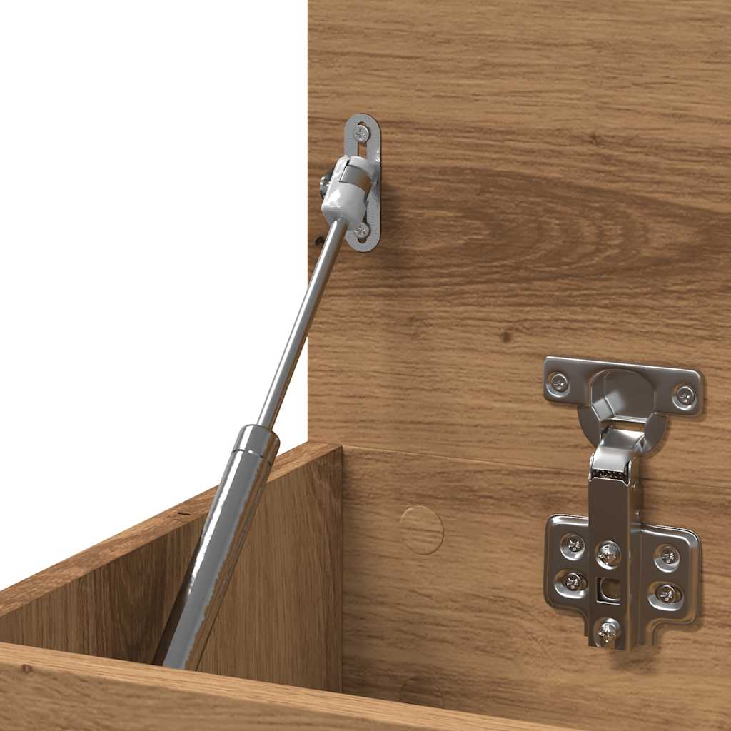 Schuhbank Weiß 60x30x45 cm Holzwerkstoff