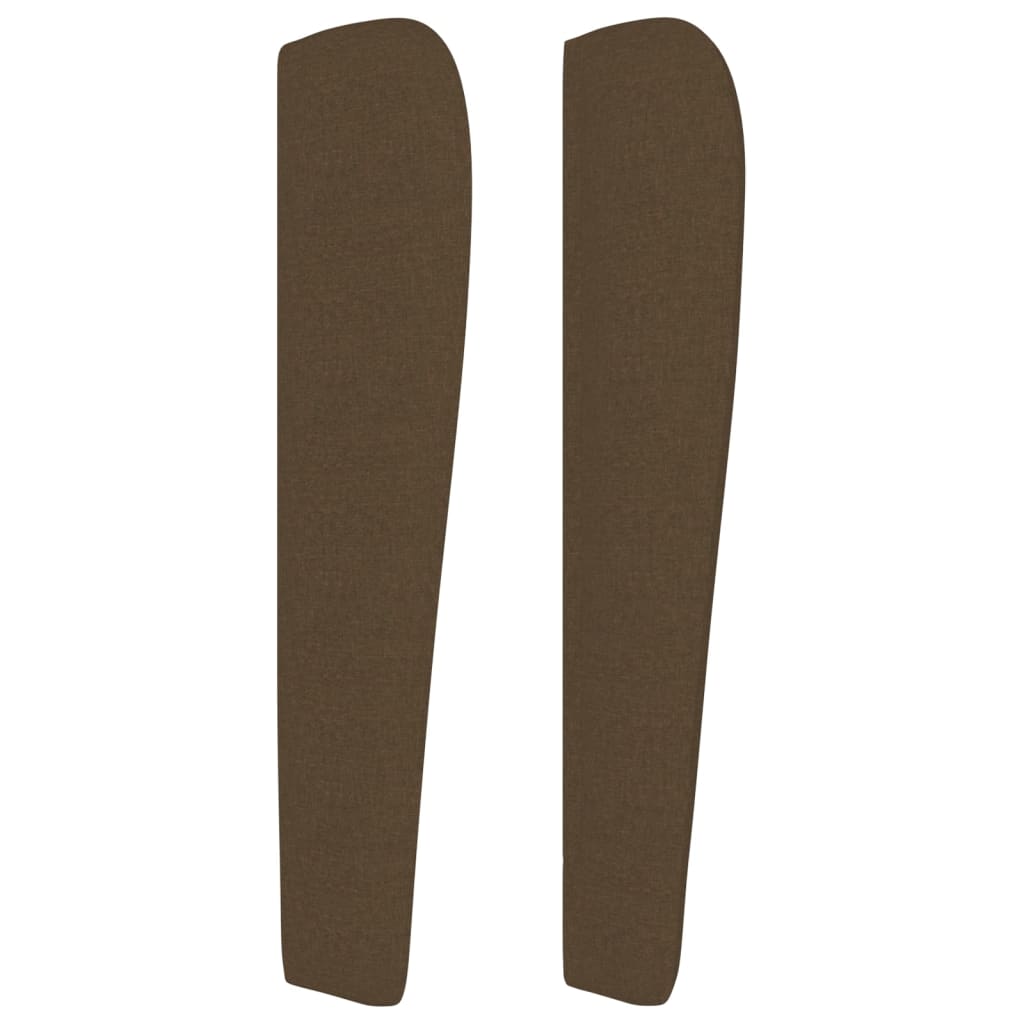 Kopfteil mit Ohren Dunkelgrau 83x23x78/88 cm Stoff