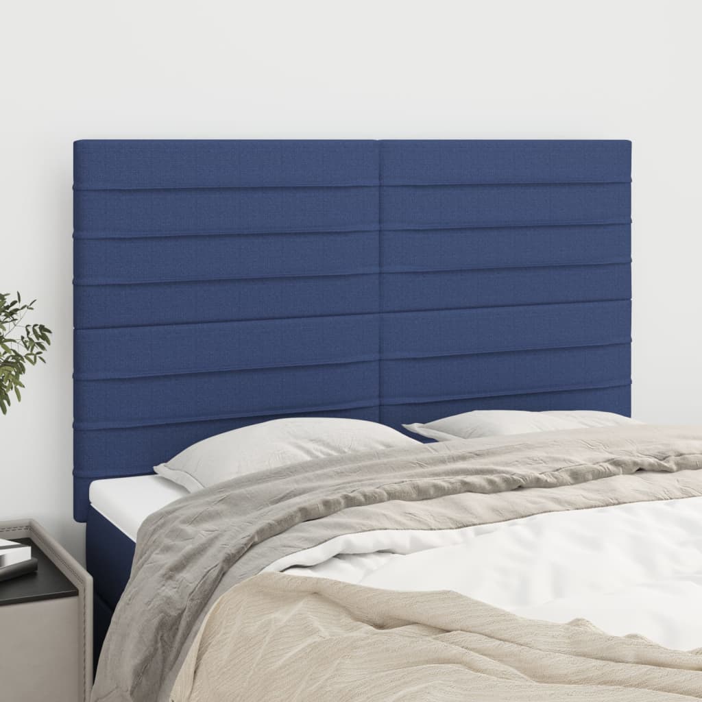 Kopfteil Hellgrau 80x5x118/128 cm Stoff