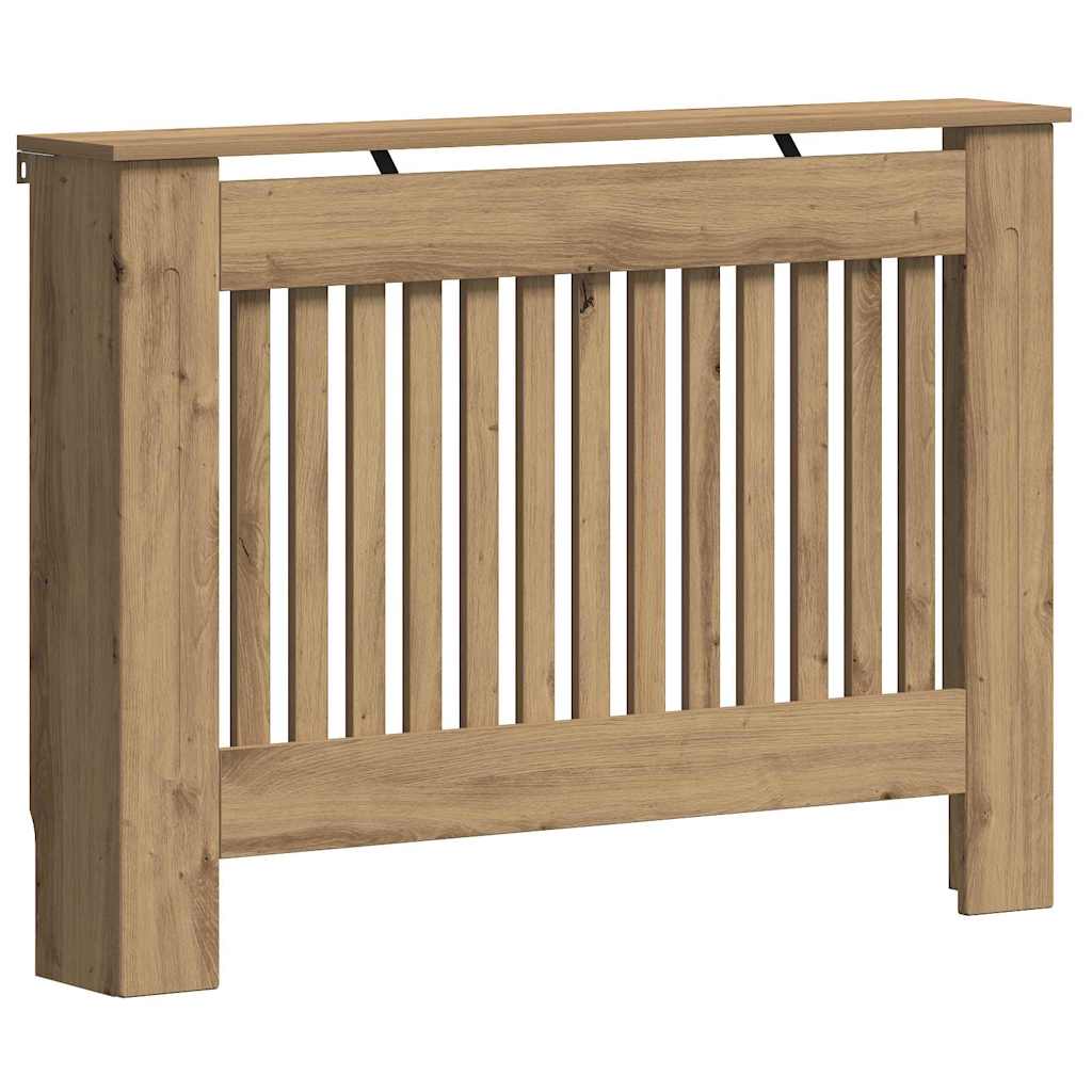 Holzwerkstoff Heizkörper-Abdeckung Heizkörperverkleidung 112 cm, weiß