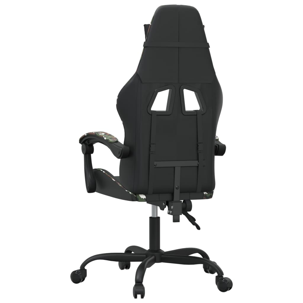 Gaming-Stuhl Drehbar Schwarz und Rot Kunstleder