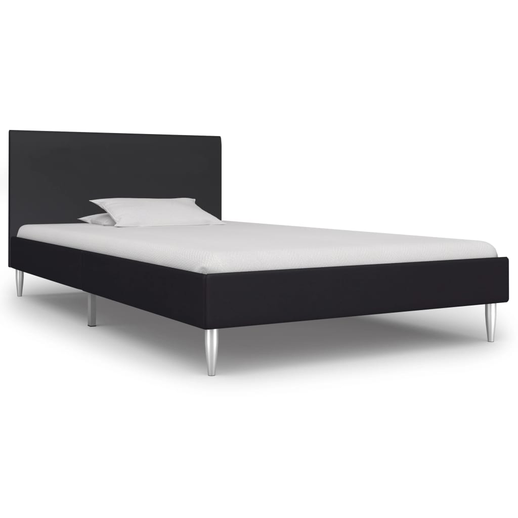Bettgestell Blau Stoff 160 x 200 cm
