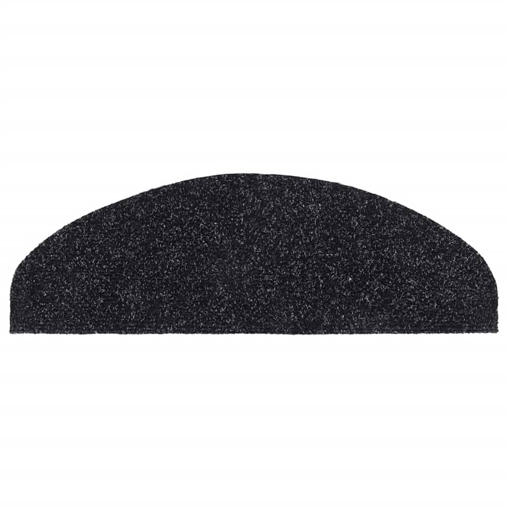 Stufenmatten Selbstklebend 15 Stk. 56x17x3 cm Hellbraun Halbrund